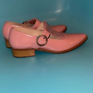 Freda Salvador Pink Patent Leather Flats - Size 6 1/2